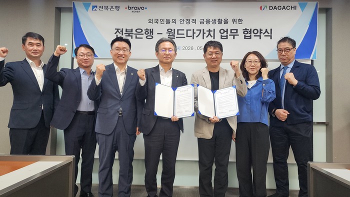 “Innovating Financial Lives for Foreigners”… Jeonbuk Bank and World Dagachi Strengthen Cooperation on Global Financial Platform